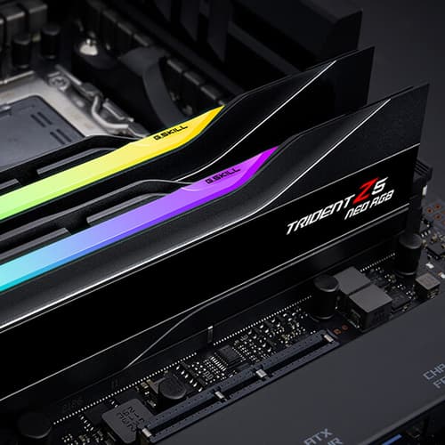 G.Skill Trident Z5 Neo RGB 64GB (32GBx2) DDR5 6000MHz Desktop RAM (Matte Black)